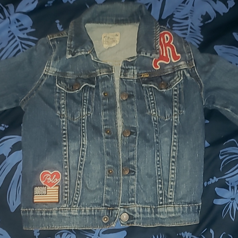Ralph Lauren Polo denim jeans jacket size 6